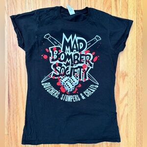 Mad Bomber Society ska punk band shirt 💣